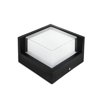 APLIQUE LED NEGRO CUADRADO 12W LH-3478