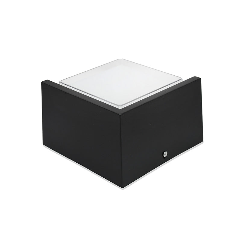 APLIQUE LED NEGRO CUADRADO 12W LH-3478