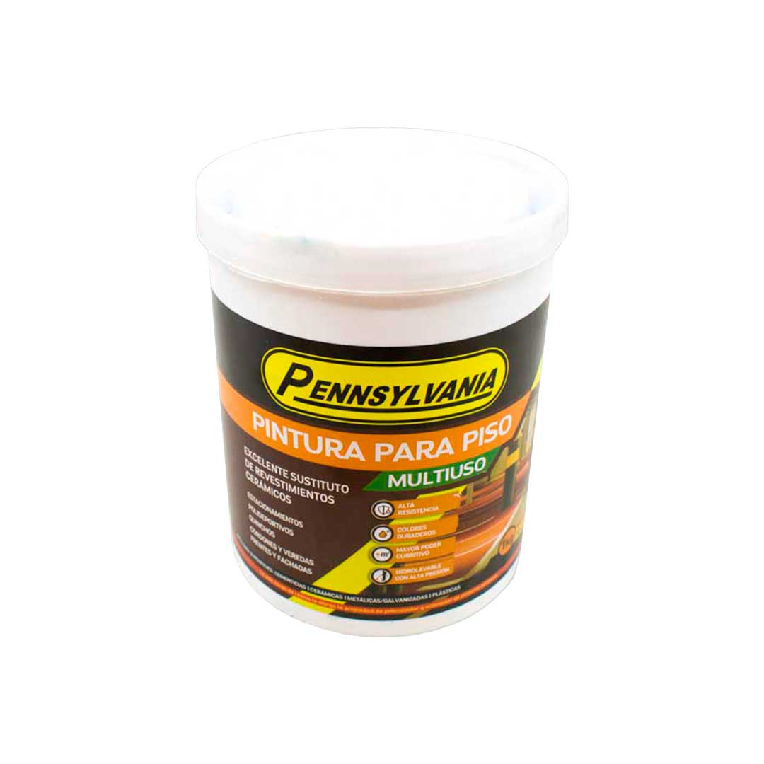 PINTURA PARA PISOS GRIS 1K PENNSYLVANIA