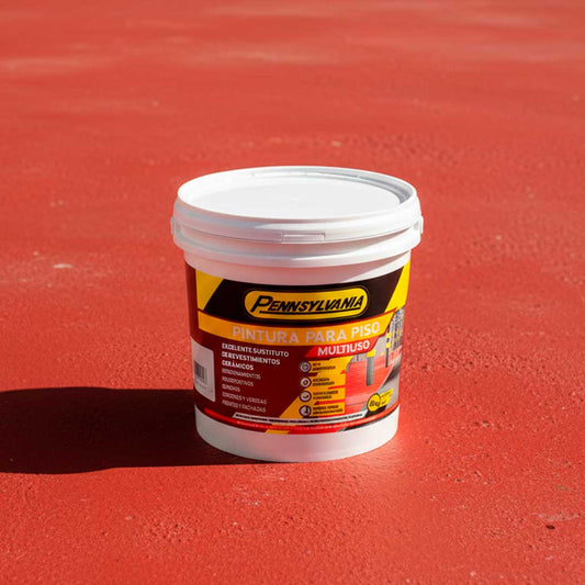 PINTURA PARA PISOS ROJO 4K PENNSYLVANIA