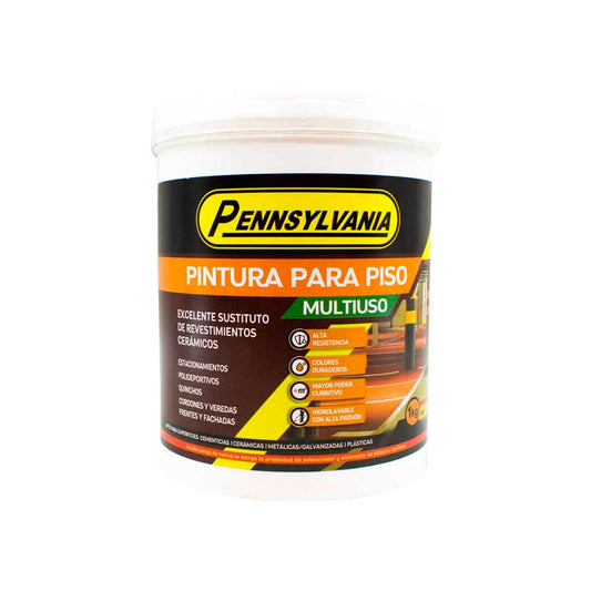 PINTURA PARA PISOS NEGRO 1K PENNSYLVANIA