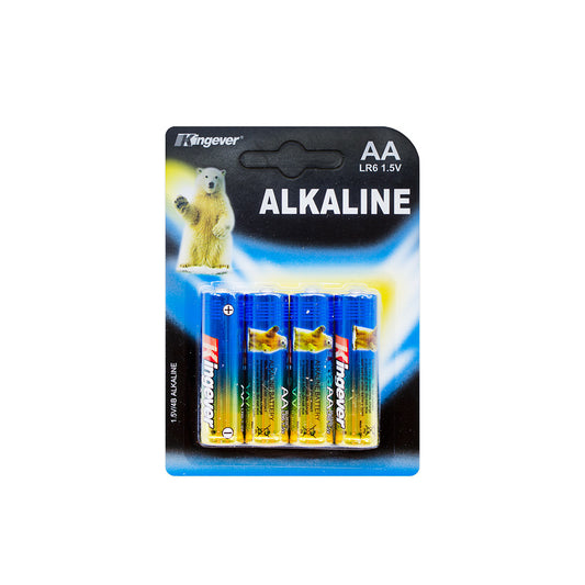 PILA AA PACK 4 UNIDADES KINGEVER ALKALINE LH-3075