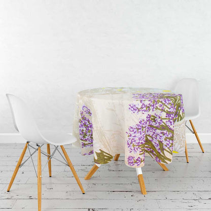 MANTEL DE TELA DISENO FLORAL 140X180CM LH-4197