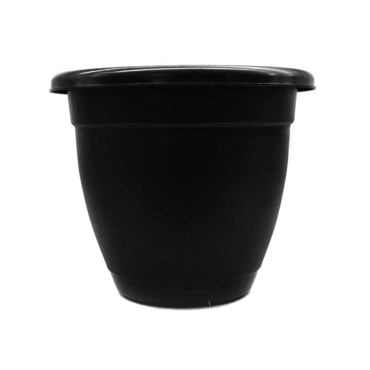 MACETA PARA PLANTA 35CM PLASTICA NEGRA 51