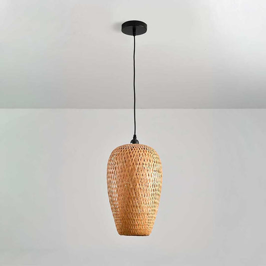 LAMPARA COLGANTE BAMBU 40CM ALTO L-7397