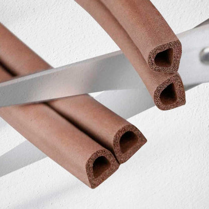 BURLETE PVC 6 METROS MARRON TIPO D LH-1539