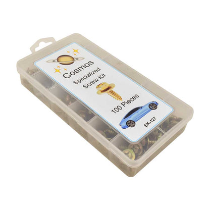 TORNILLO CON ARANDELA 100PZ COSMOS EK-127