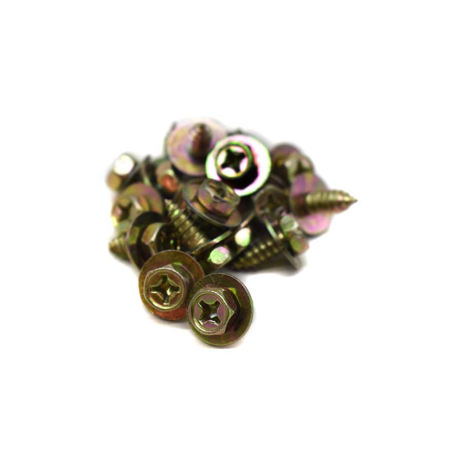 TORNILLO CON ARANDELA 100PZ COSMOS EK-127