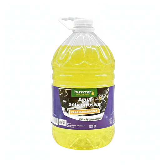 AGUA PARA RADIADOR 5LITROS ANTICORROSIVA HUMMER