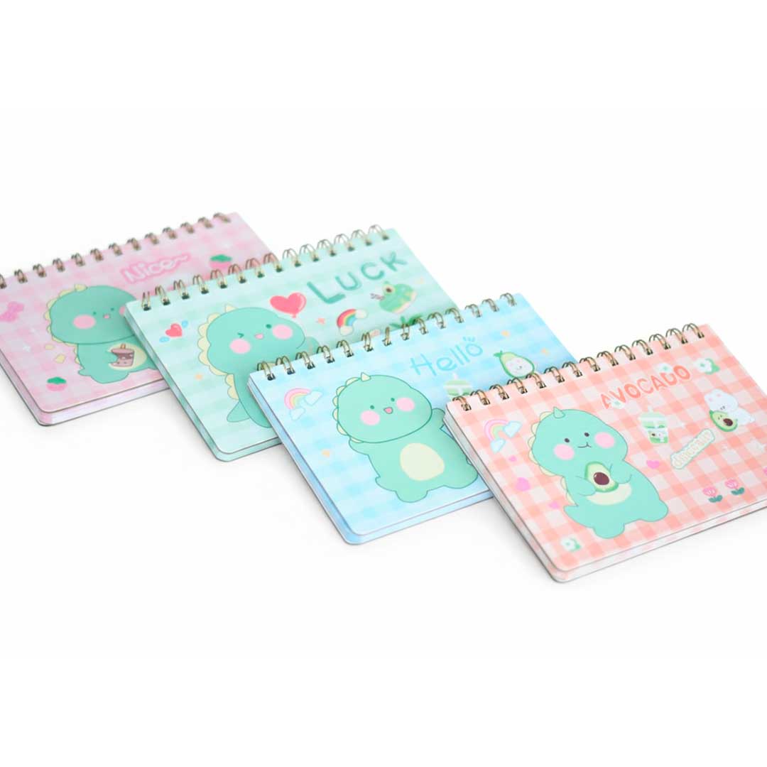 CUADERNO CON ESPIRAL DINOSAUR WB-95392