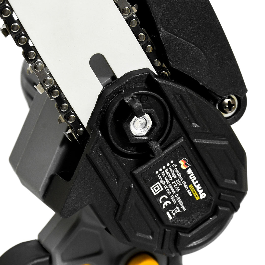 MOTOSIERRA MINI 6″2 BATERIAS  WULLMAQ NR3291