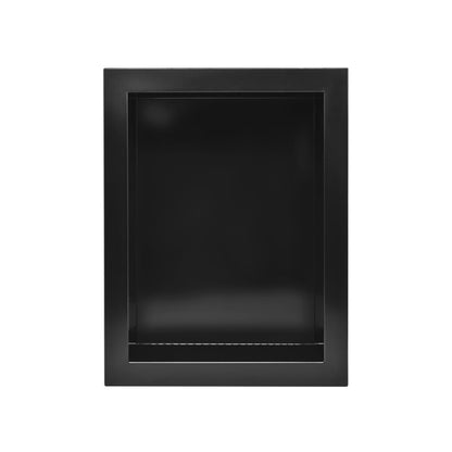 NICHO NEGRO P/EMBUTIR 30X40CM PARA BAÑO METASUL
