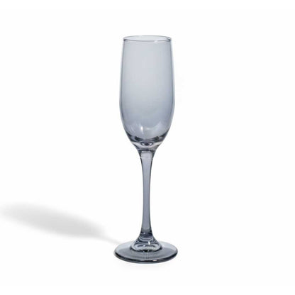 SET COPA 6PZ DE CHAMPAGNE ACERO 170ML  JX-G1808YH