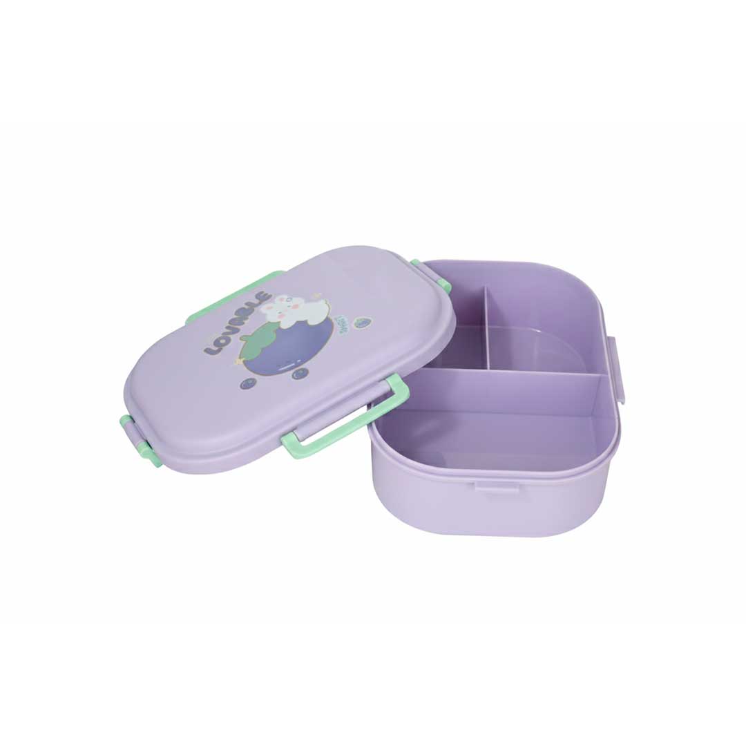 LONCHERA+CUBIERTO 1200ML C/VARIOS JL-6709