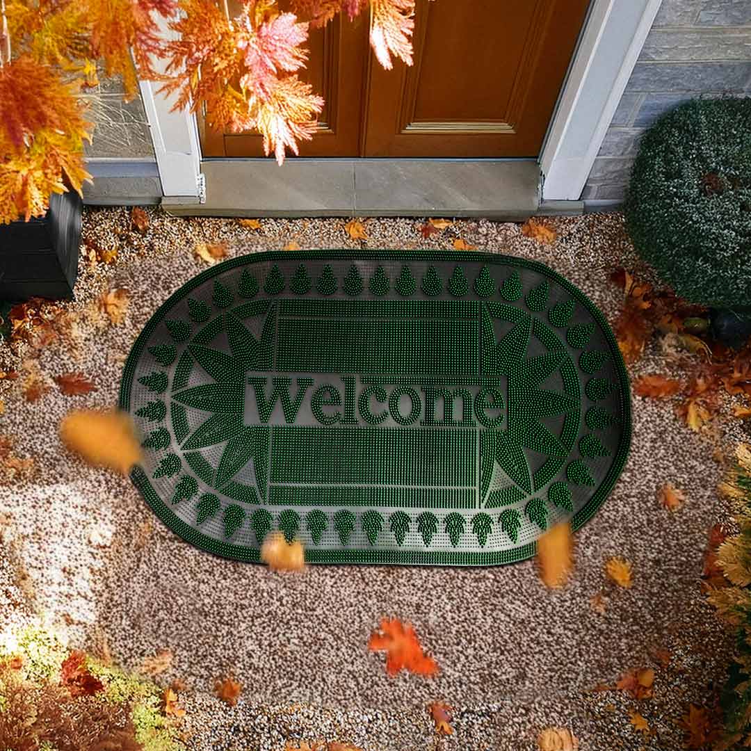 ALFOMBRA WELCOME OVALADA 45X75CM LH-3549