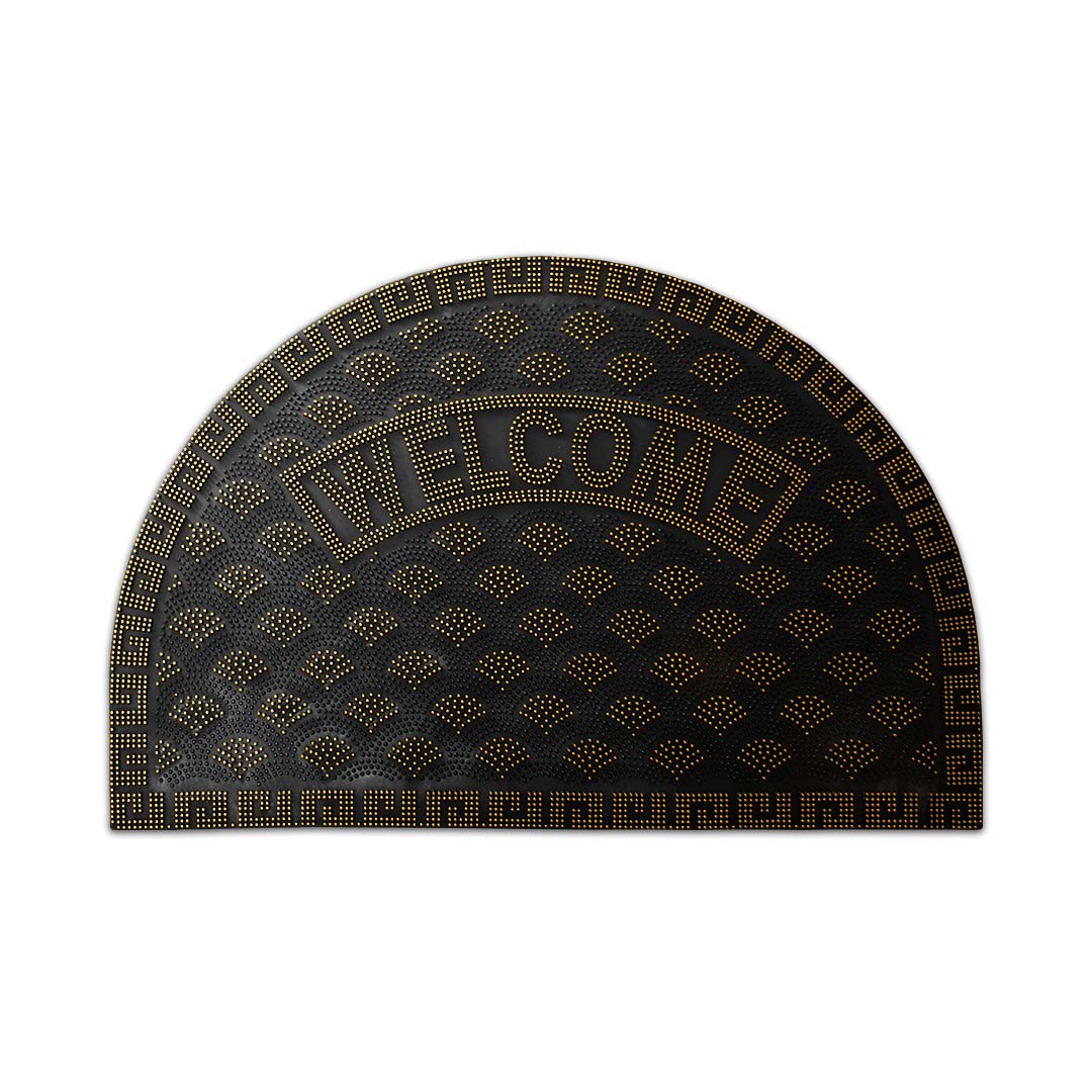ALFOMBRA WELCOME SEMICIRCULO 40X60 LH-3548