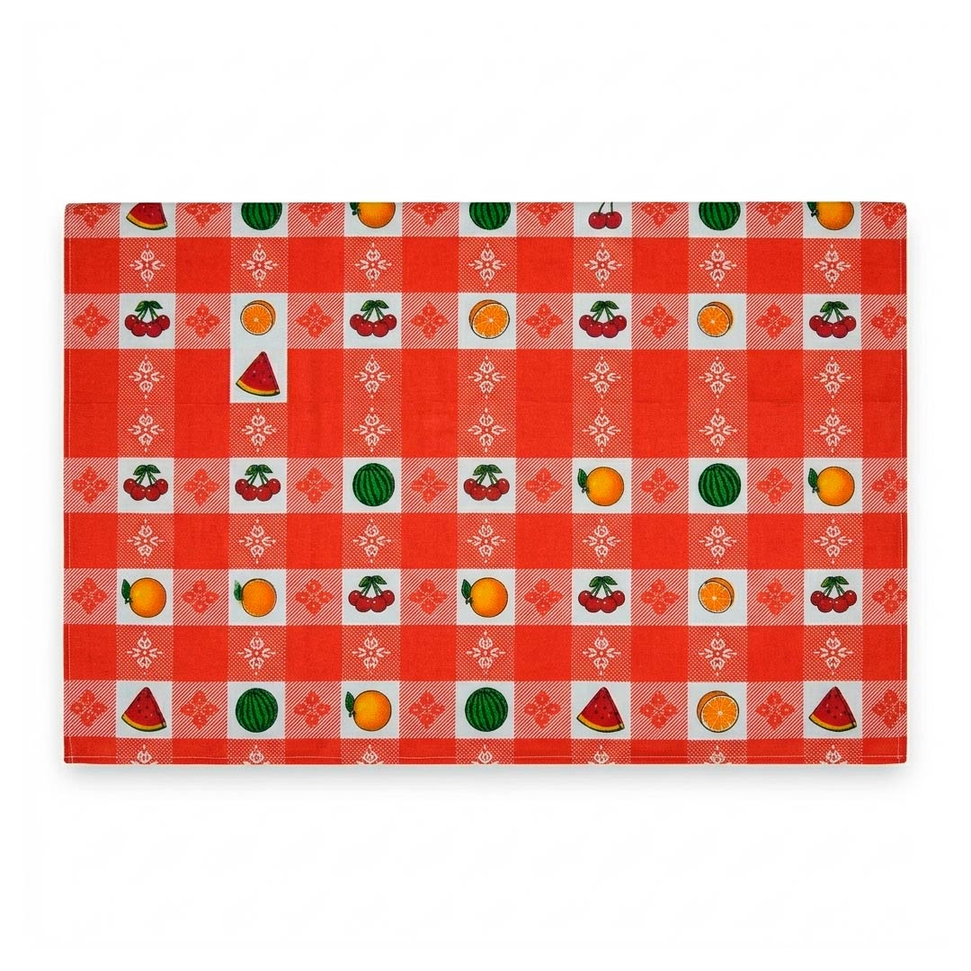 MANTEL DE TELA DISENO FRUTAS 140X180CM LH-4196