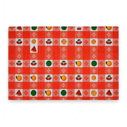 MANTEL DE TELA DISENO FRUTAS 140X180CM LH-4196