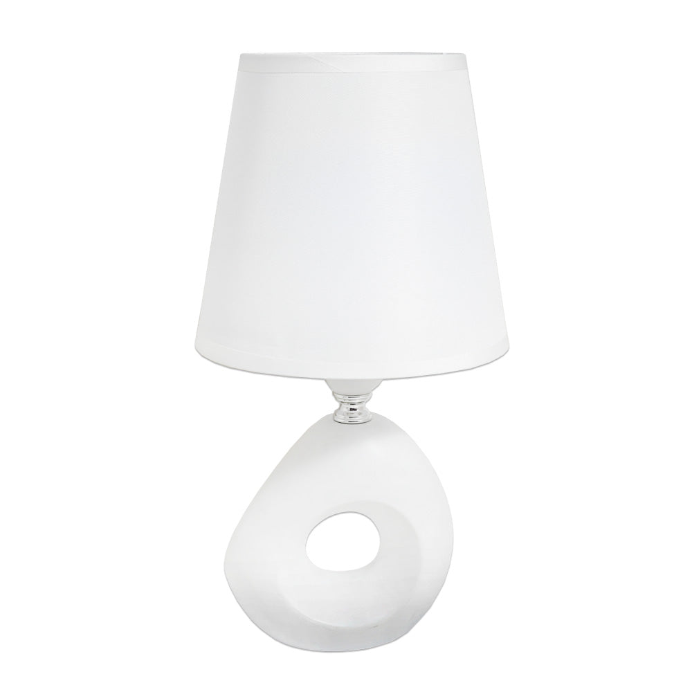 LAMPARA OVAL DE CERAMICA COLOR SURTIDO LH-3914