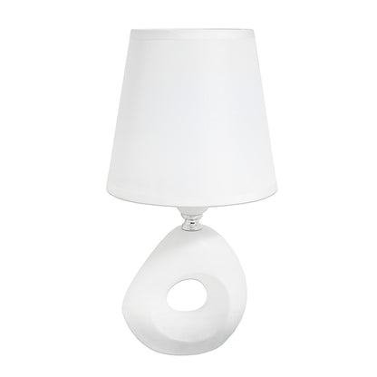 LAMPARA OVAL DE CERAMICA COLOR SURTIDO LH-3914