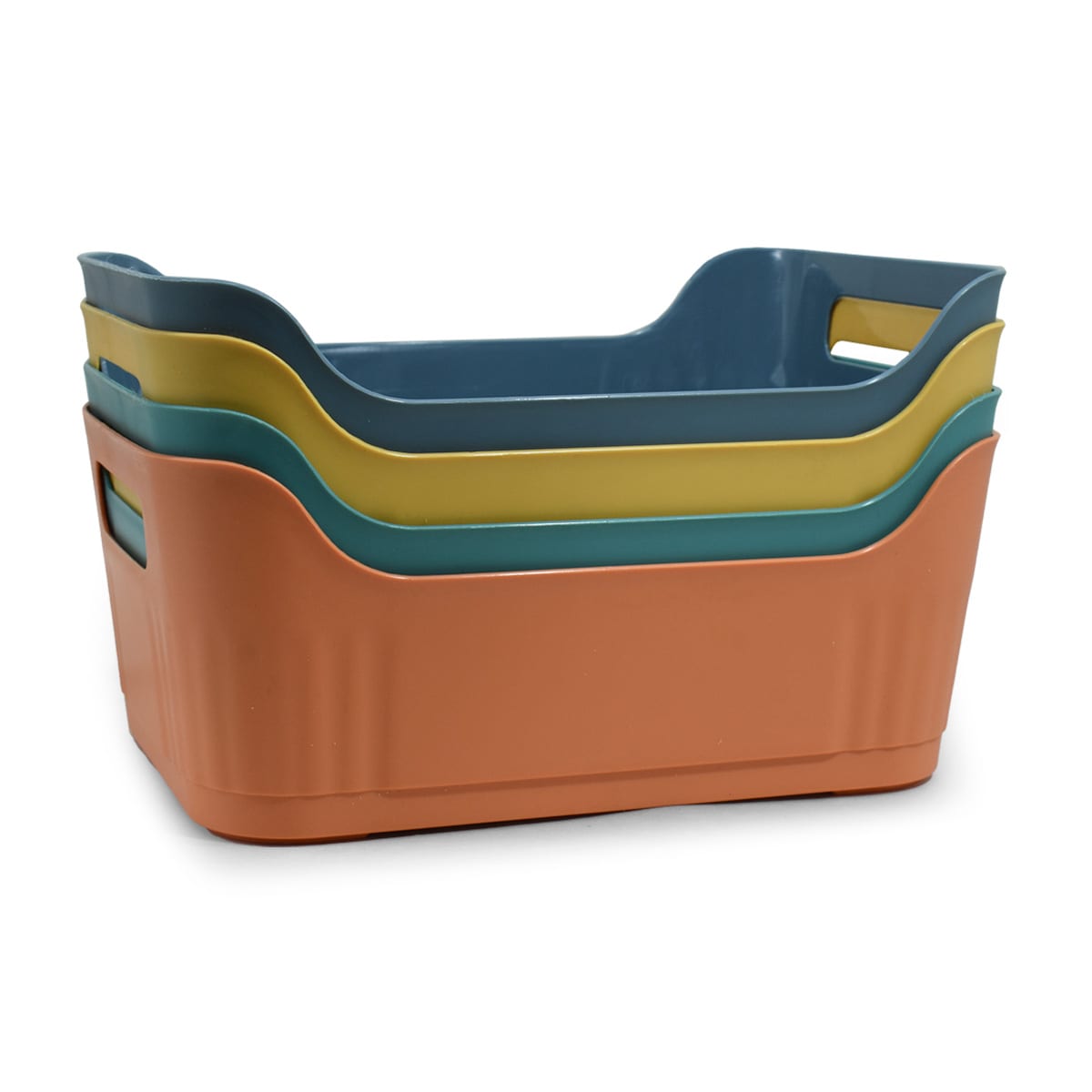 CESTO ORGANIZADOR 27X19X11 COLOR SURTIDO LH-3153