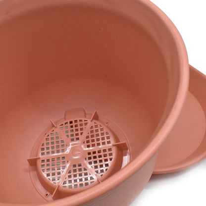 MACETA PLASTICA 19CM COLORES SURTIDO 7905