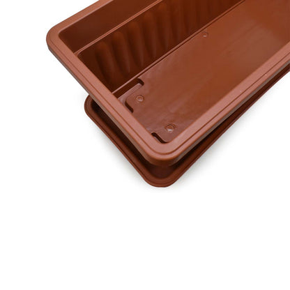 MACETERO PLASTICO RECTANGU 45X19X14 8003 LH-3899