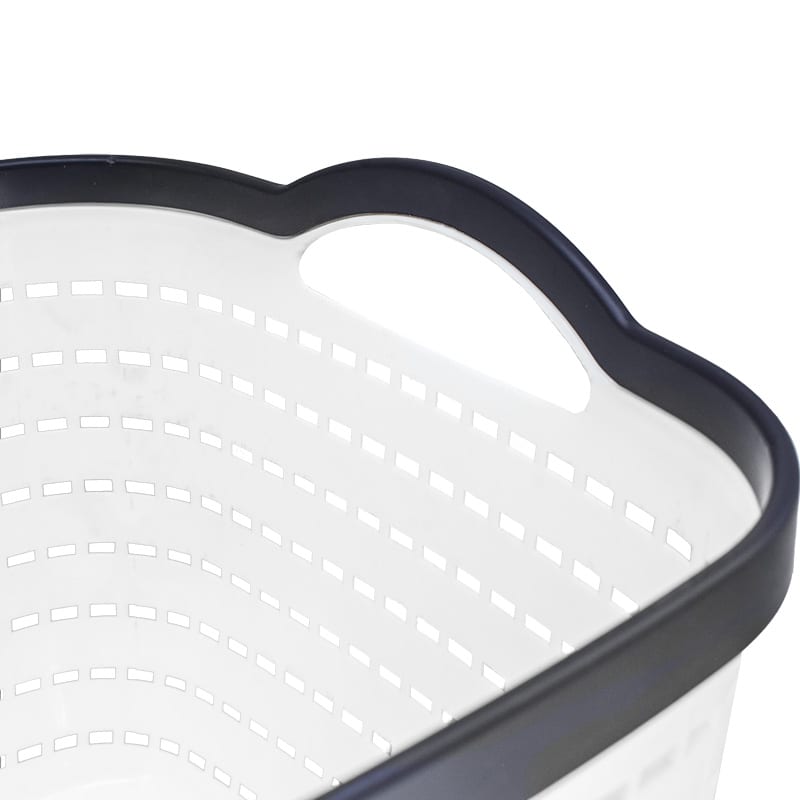 CESTO 36X25X18 CM PLASTICO CALADO MULTIUSO LH-3876