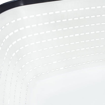 CESTO 36X25X18 CM PLASTICO CALADO MULTIUSO LH-3876