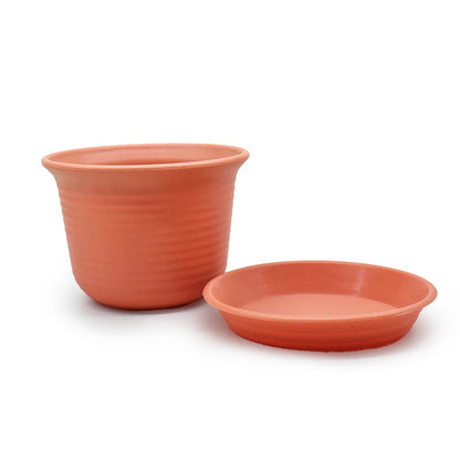 MACETA PLASTICA 15CM COLORES SURTIDO 7903