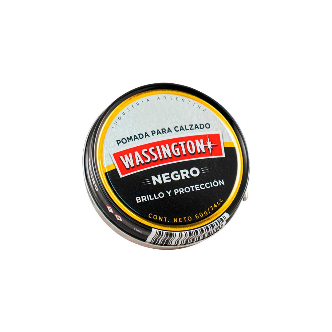 POMADA CALZADO NEGRA 30GR. WASSINGTON 1600