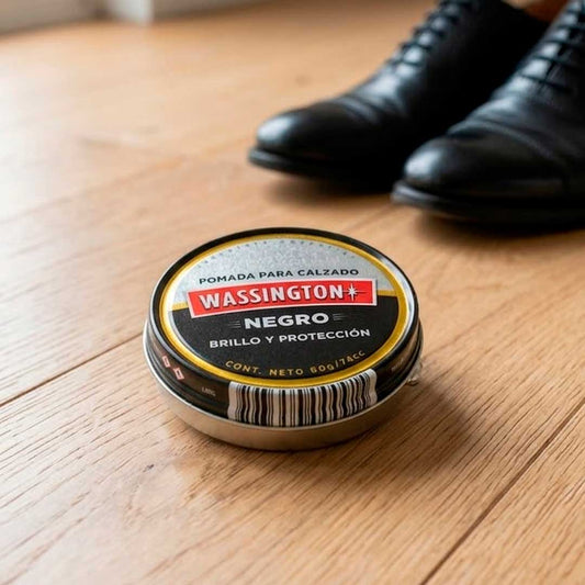 POMADA CALZADO NEGRA 30GR. WASSINGTON 1600