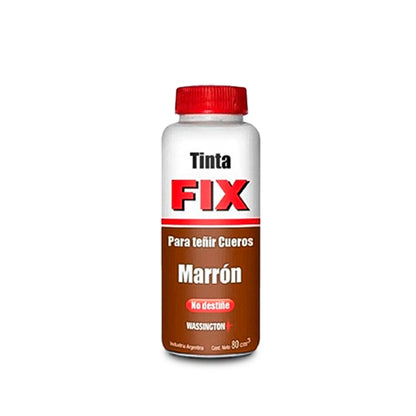 TINTA DE TEÑIR CUERO FIX MARRON WASSINGTON