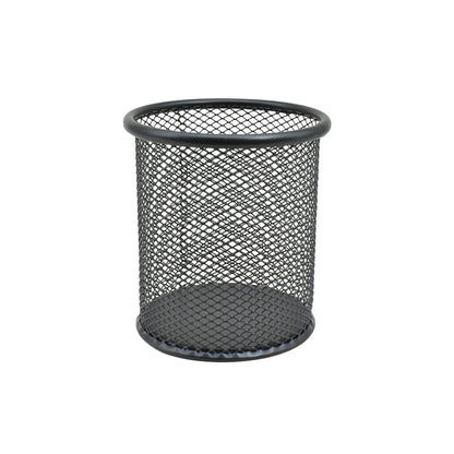 PORTA LAPIZ METALICO REDONDO COLOR NEGRO LH-3903