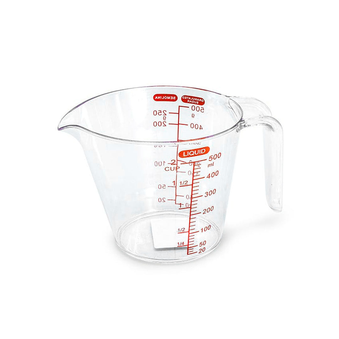 JARRA DE 1/2 LITRO PLASTICA CON MEDIDOR LH-3892