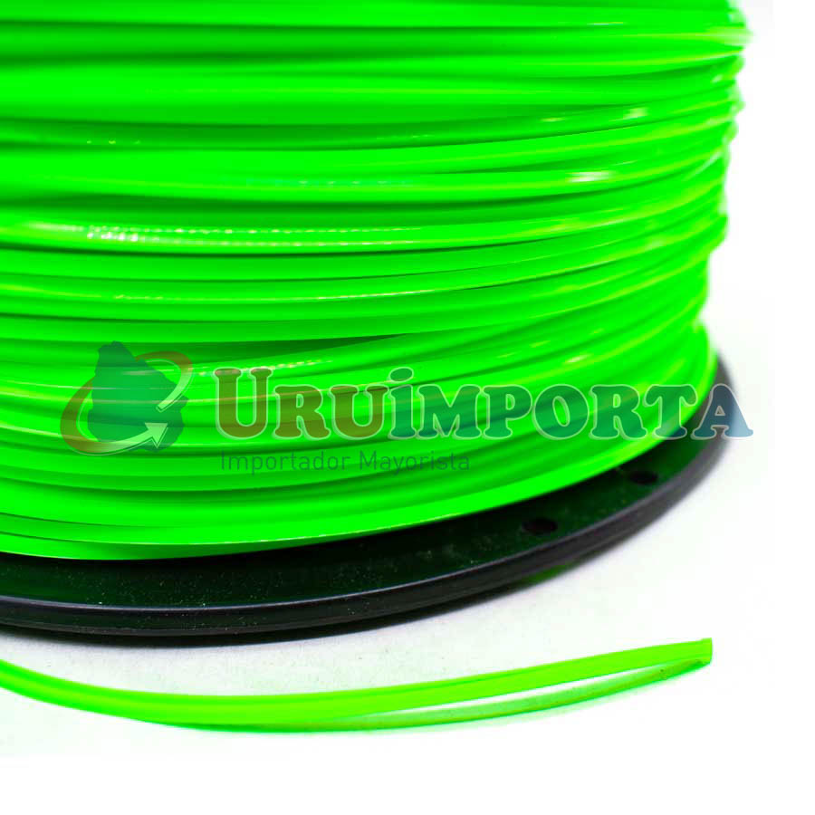 TANZA BORDEADORA CUADRADA 2MM 240M URUGUAY