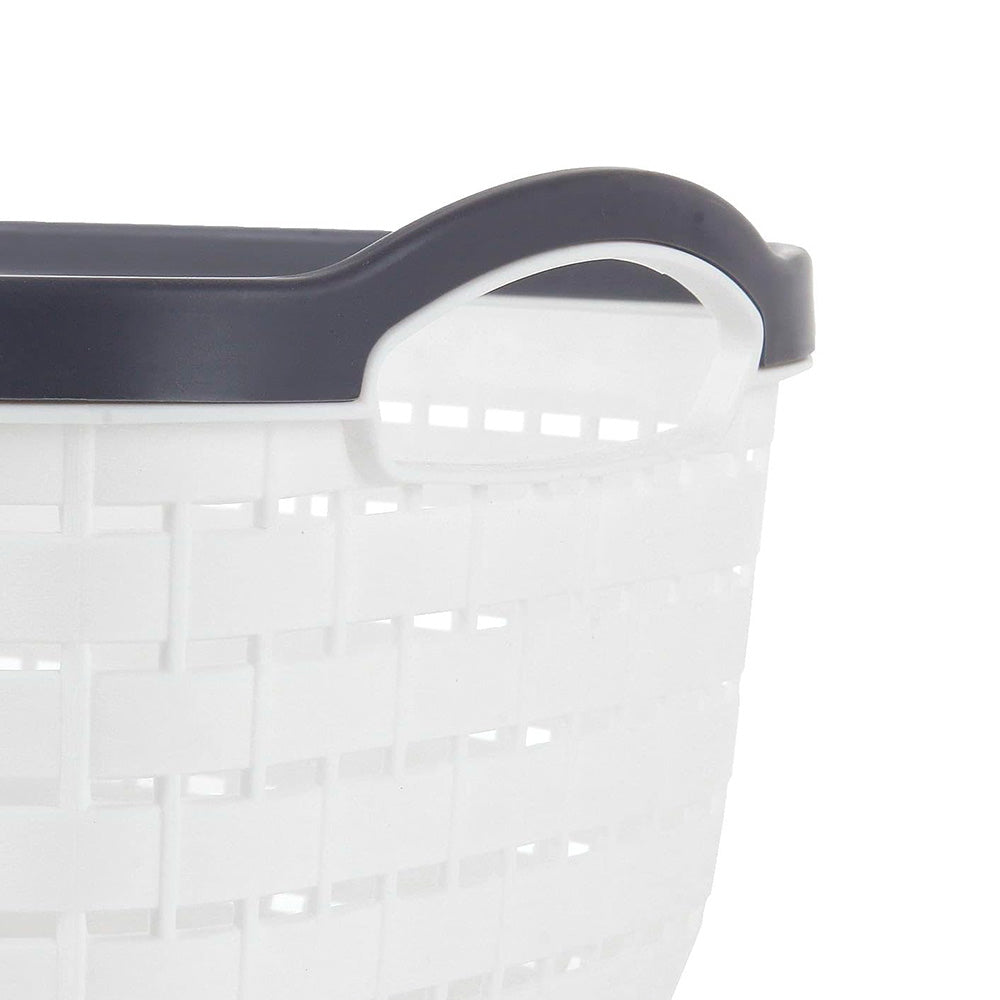 CESTO 23X15X10CM PLASTICO CALADO MULTIUSO LH-3873