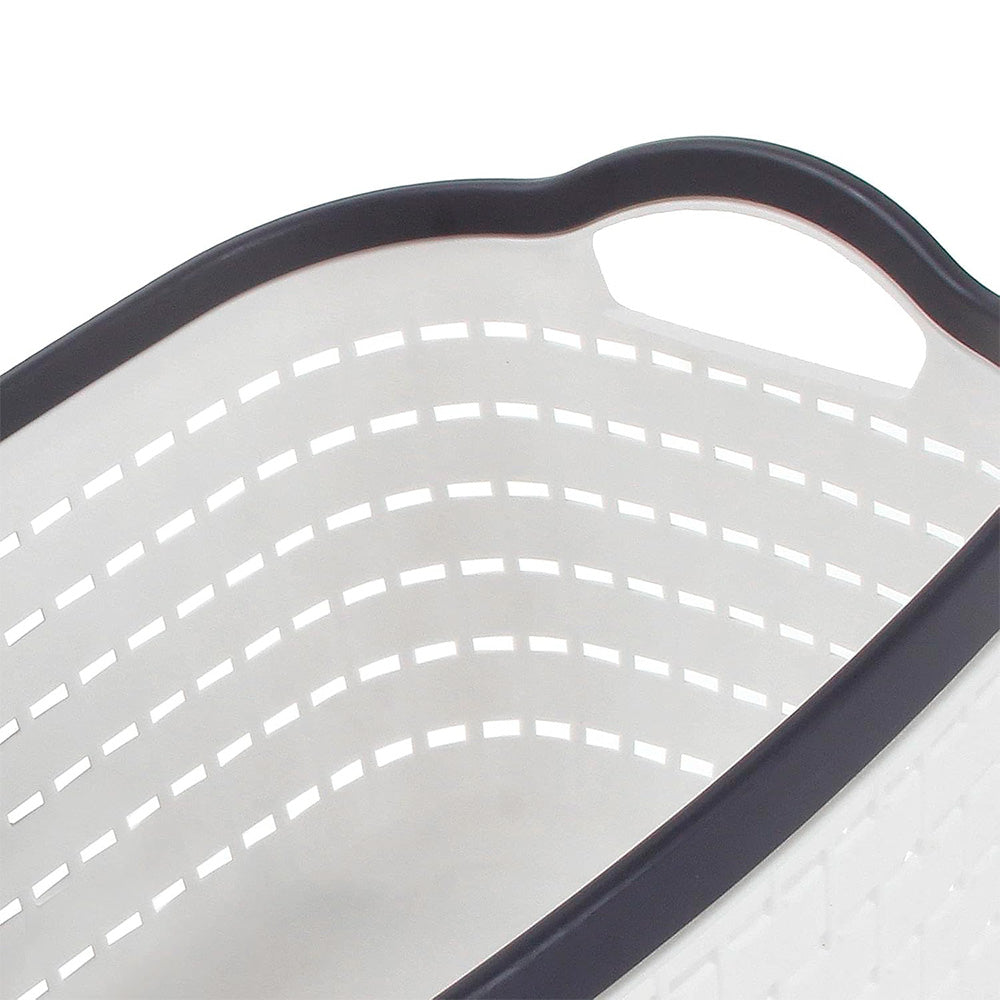 CESTO 23X15X10CM PLASTICO CALADO MULTIUSO LH-3873