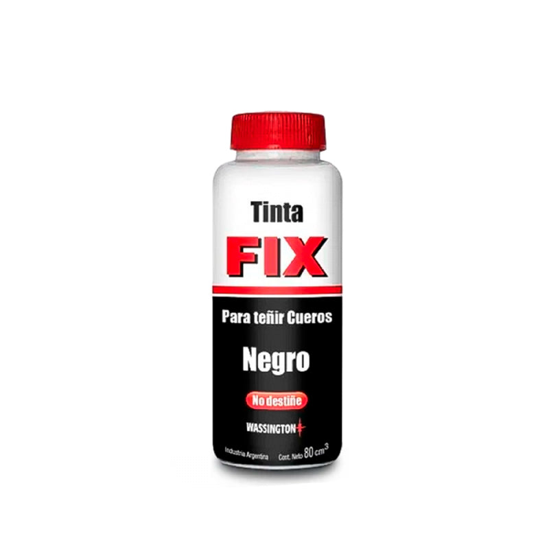 TINTA DE TEÑIR CUERO FIX NEGRA WASSINGTON