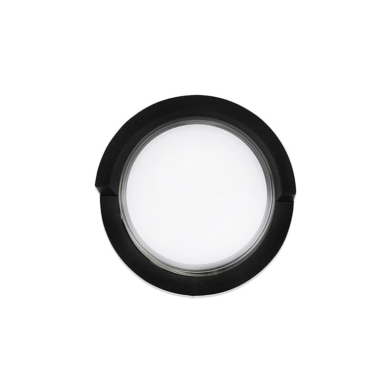 APLIQUE LED REDONDO NEGRO C/PESTANA 5W LH-3477