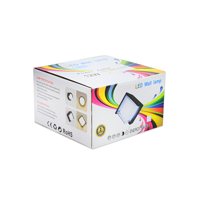 APLIQUE LED REDONDO NEGRO C/PESTANA 5W LH-3477