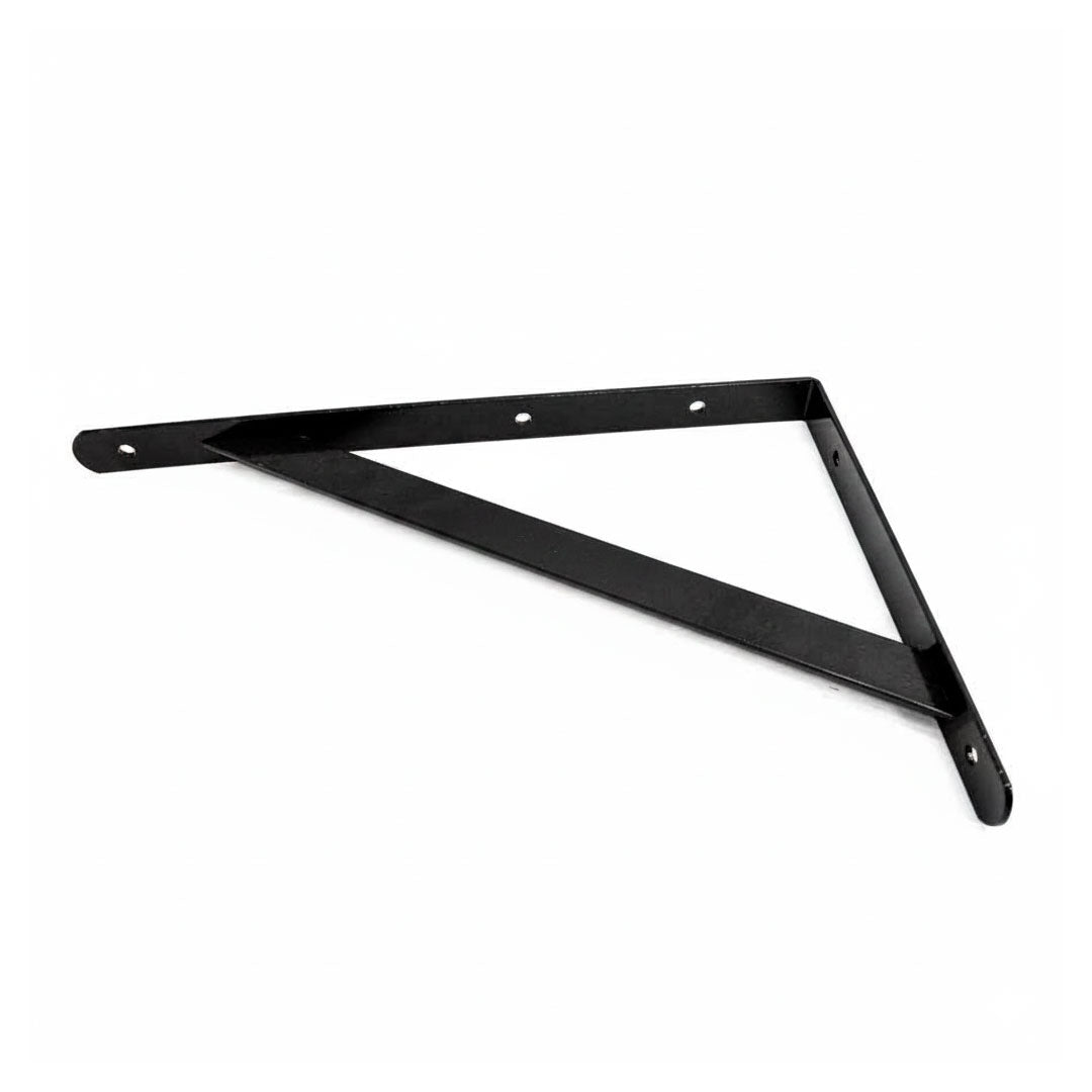 SOPORTE METALICO NEGRO 35X22 CM P/ESTANTE LH-2941
