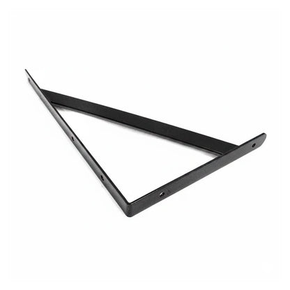SOPORTE METALICO NEGRO 35X22 CM P/ESTANTE LH-2941