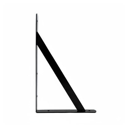 SOPORTE METALICO NEGRO 35X22 CM P/ESTANTE LH-2941