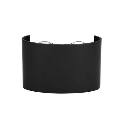 LUMINARIA BIDIRECCIONAL NEGRA 2 LUCES LH-3864