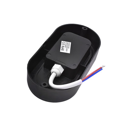 TORTUGA LED 8W NEGRA OVALADA FRIA 6500K LH-2767