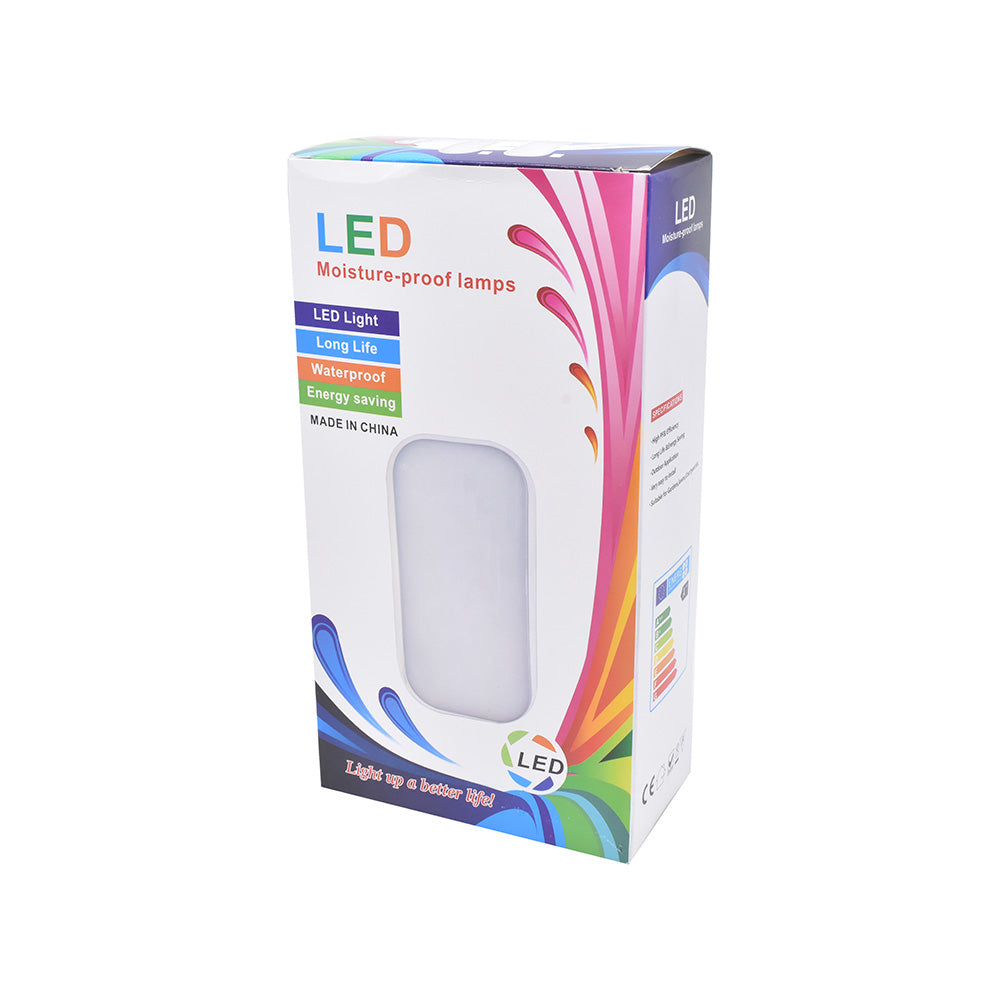 TORTUGA LED 15W BLANCA OVALADA FRIA 6500K LH2763