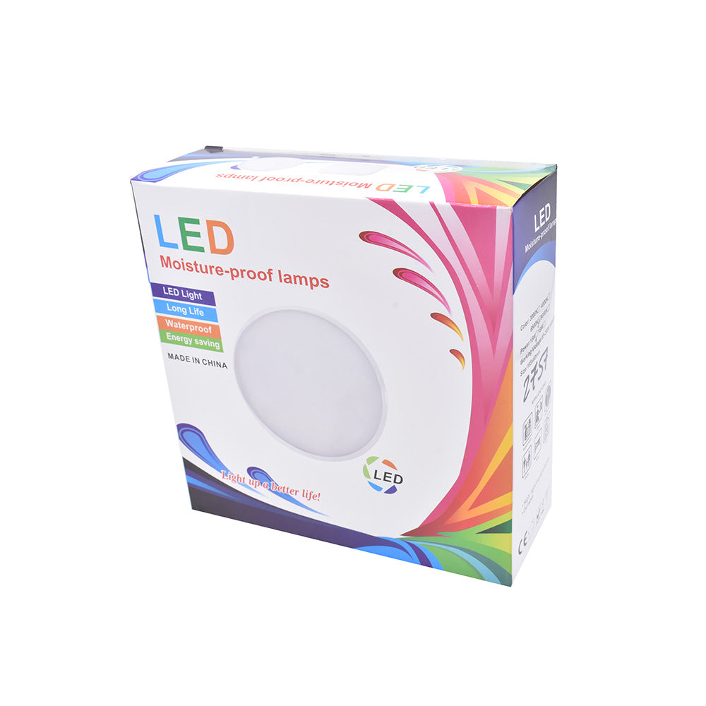 TORTUGA LED 20W NEGRA REDONDA FRIA 6500K LH2759