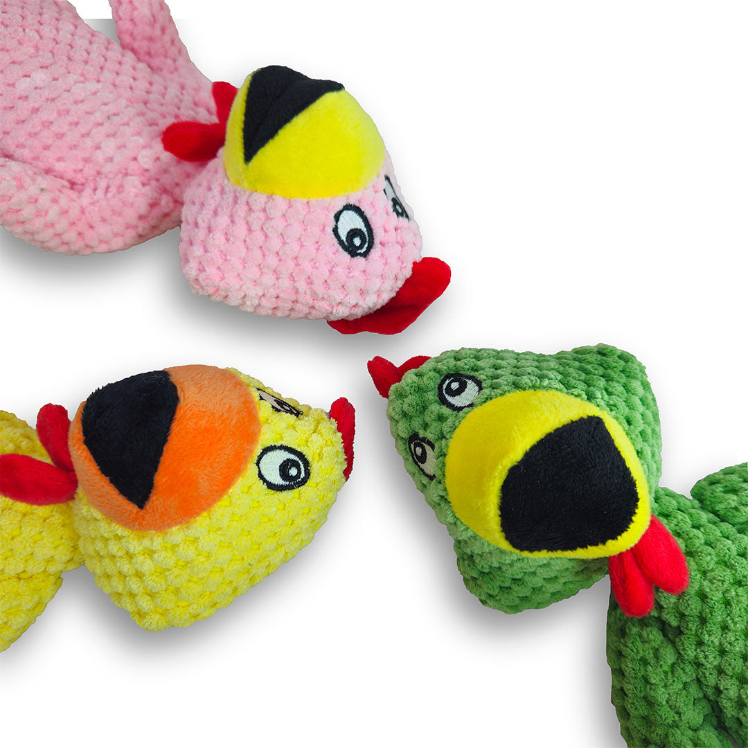 JUGUETE DE PELUCHE PARA MASCOTA TIPO GALLO LH-3334