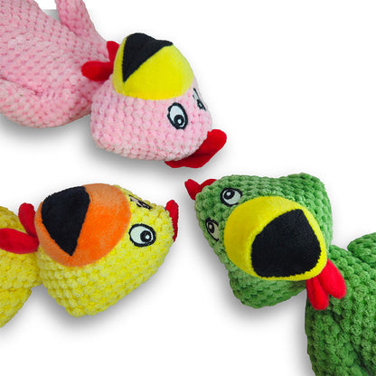 JUGUETE DE PELUCHE PARA MASCOTA TIPO GALLO LH-3334